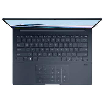  Ноутбук ASUS UX3405CA-ST1336 (90NB14W1-M01Z50-DOS) 14" 3K OLED 120Hz/i7-255H Ultra/16GB/1TB SSD/UMA/DOS/Ponder Blue 