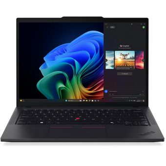  Ноутбук LENOVO ThinkPad T14 Gen6 (21QJ00F6GQ) 14" 2.8K(2880x1800)OLED 500nits Touch, AMD Ryzen AI 7 PRO 350, 32Gb DDR5-5600, 1Tb SSD m.2, AMD Graphics 