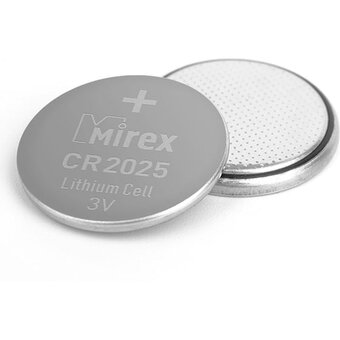  Батарейка Mirex CR2025-1BL Lithium (23702-CR2025-E1) 