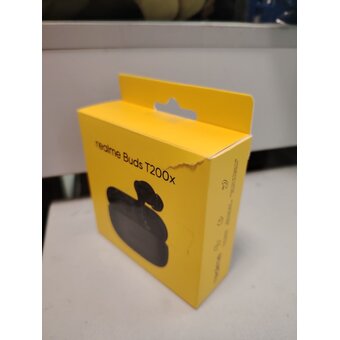  УЦ Беспроводные наушники Realme Buds T200X черный РСТ (плохая упаковка, перепрограммирование) 