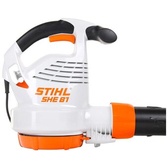  Воздуходувка Stihl SHE 81 1400Вт оранжевый/белый 