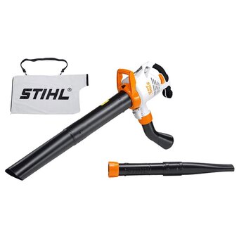  Воздуходувка Stihl SHE 81 1400Вт оранжевый/белый 