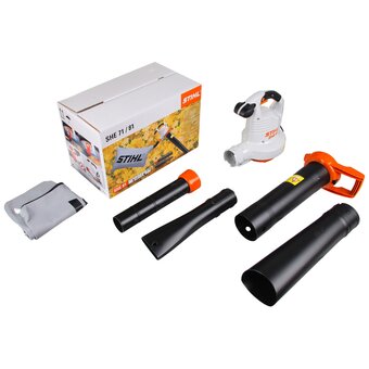  Воздуходувка Stihl SHE 81 1400Вт оранжевый/белый 