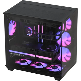  Корпус Formula Crystal Z2 v2 (crystal z2 black v2), без БП, ATX, черный 
