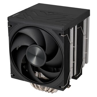  Кулер 1STPLAYER FROST BITE FB12DS-6 Black / 6HPx6mm, dual tower, 250W TDP, 2x120mm fans, 800-2300 RPM, 70.15 CFM, 34.8 dBA 