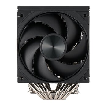  Кулер 1STPLAYER FROST BITE FB12DS-6 Black / 6HPx6mm, dual tower, 250W TDP, 2x120mm fans, 800-2300 RPM, 70.15 CFM, 34.8 dBA 