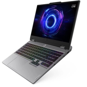  Ноутбук Lenovo LOQ 15IRX10 (83JE00L2PS) 15.6" FHD IPS 300N 144Hz/i7-13700HX/24Gb/512Gb SSD/RTX 5050 8Gb/no OS/SKK/Luna Grey 