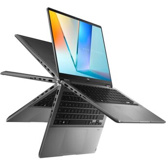  Ноутбук ASUS Vivobook 14 Flip TP3407SA-SG243W (90NB14Y1-M00KN0) Matte Gray 