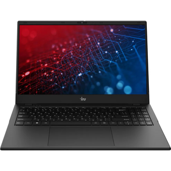  Ноутбук IRU Planio 15ING-2140843-FreeDOS Celeron N4500 16Gb SSD512Gb Intel UHD Graphics 15.6" IPS FHD (1920x1080) black WiFi BT Cam 6000mAh 