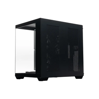  Корпус XASTRA QW400M 5ARGB-C6-AC Black (QW400M-5FM12A-C6-AC) mATX/Aquarium/Screewless/5x120mm ARGB PWM FM fans/Argb+PWM HUB 6port 