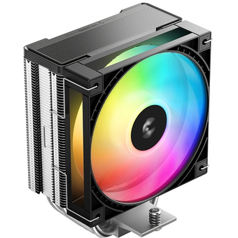  Кулер DEEPCOOL AG400 G2 ARGB LGA1851/1700/AM5/AM4 (TDP 230W, PWM, ARGB Fan 120mm, 4 тепл. трубки, черный) RET 
