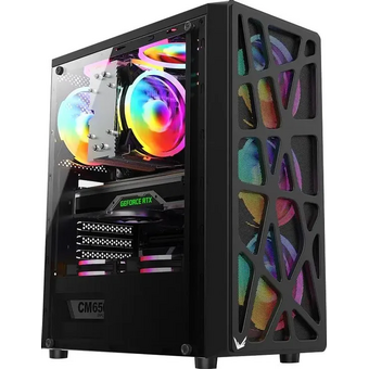  Корпус Formula Mana AR V2 (mana black ar v2) , без БП, ATX, черный 