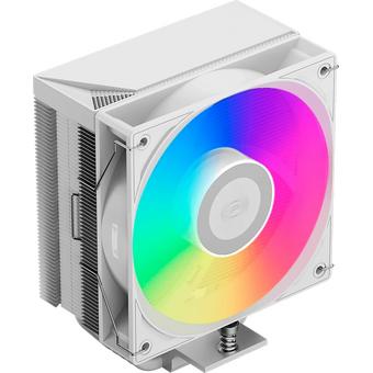  Кулер PcCooler RT500 TC ARGB WH White (245W, 4-pin PWM, 152mm, Al/Cu, 5x6mm, 1x120mm, 73.32CFM, 34.9dBA, 2200RPM, S: 1851/1700/1200) 