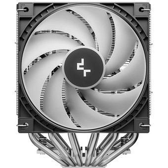  Кулер DEEPCOOL AG620 G2 ARGB LGA1954/1851/1700/AM5/AM4 (TDP 270W, PWM, Dual ARGB Fan 120mm, 6 тепл. трубок, черный) RET 