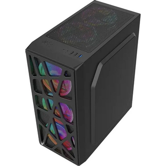  Корпус Formula Mana AR V2 (mana black ar v2) , без БП, ATX, черный 