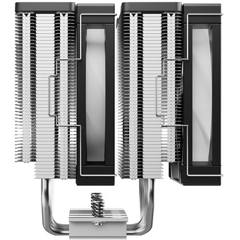  Кулер DEEPCOOL AG620 G2 ARGB LGA1954/1851/1700/AM5/AM4 (TDP 270W, PWM, Dual ARGB Fan 120mm, 6 тепл. трубок, черный) RET 