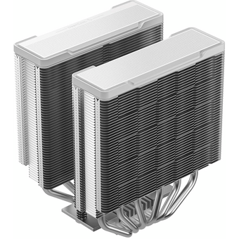  Кулер DEEPCOOL AG620 G2 WH ARGB LGA1954/1851/1700/AM5/AM4 (TDP 270W, PWM, Dual ARGB Fan 120mm, 6 тепл. трубок, белый) RET 