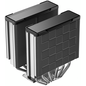  Кулер DEEPCOOL AG620 G2 ARGB LGA1954/1851/1700/AM5/AM4 (TDP 270W, PWM, Dual ARGB Fan 120mm, 6 тепл. трубок, черный) RET 
