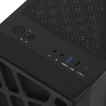  Корпус Formula Mana AR V2 (mana black ar v2) , без БП, ATX, черный 