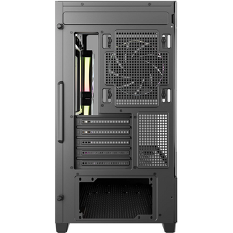  Корпус Deepcool CG380U 3F, TG (aquarium), 3x120mm ARGB Fan, mini-ITX, mATX, черный 
