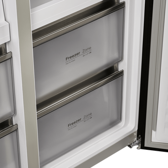  Холодильник MAUNFELD MFF190NFDBG Matt Inverter 