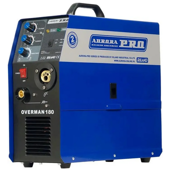  Сварочный полуавтомат Aurora Overman 180 Mosfet инвертор MIG-MAG 6.6кВт 