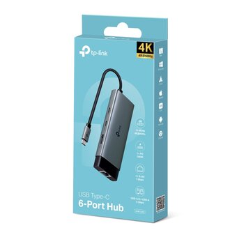  Концентратор TP-Link UH6120C USB Type-C 6 в 1 