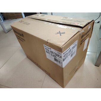  УЦ Вытяжка Weissgauff Yota 600 Touch White Glass (плохая упаковка, малые царапины, замена двигателя) 