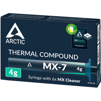  Термопаста Arctic Cooling MX-7 4-gramm with 6pcs MX Cleaner (ACTCP00092A) 
