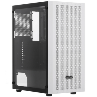  Корпус PCCOOLER MA100 Mesh WH, Mesh Mid Tower, Black, TG, 3x120mm ARGB ATX, mATX, mITX (без БП) 