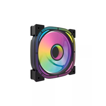  Кулер Lyambda LAC-02 (чёрный, ARGB, 800-1200 RPM, 18-30 dBA, 65 CFM, 4-Pin/5v ARGB) 