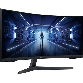  Монитор Samsung LC34G55TWWPXEN черный 