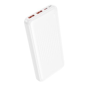  Внешний аккумулятор Borofone BJ80 10000mAh 2USB+1Type-C+1micro USB 3.0A 22.5W PD 20W+QC3.0 White 