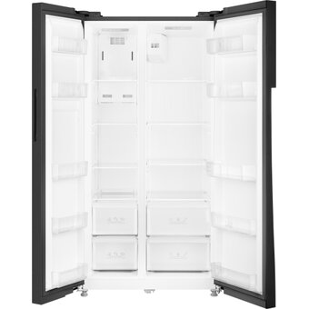  Холодильник Weissgauff WSBS 550 Inverter NoFrost Dark Grey 