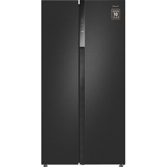  Холодильник Weissgauff WSBS 550 Inverter NoFrost Dark Grey 