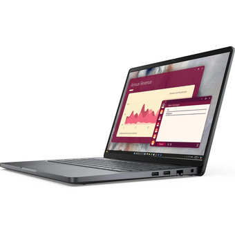 Ноутбук Dell Pro 14 (PRO14-7315-Linux) Core Ultra 7 265U 32Gb SSD1Tb Intel Graphics 14" IPS FHD+ (1920x1200) grey WiFi BT Cam 