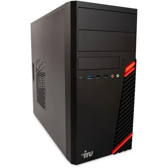  ПК IRU Planio 310H6SM (2162845) MT i3 12100F (3.3) 8Gb SSD256Gb GT610 2Gb без ОС GbitEth 400W черный (RUS) 