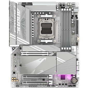  Материнская плата Gigabyte X870M Aorus Elite Wifi7 Ice 