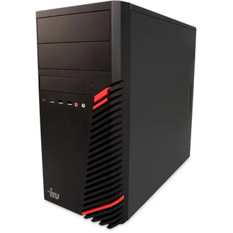  ПК IRU Planio 310H6SM (2162845) MT i3 12100F (3.3) 8Gb SSD256Gb GT610 2Gb без ОС GbitEth 400W черный (RUS) 