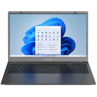  Ноутбук IRBIS GroovyBook 15 (15NBP3001) Core I5-13600H, 16GB LPDDR5 +512Gb NVME SSD,15,6"LCD 1920*1080 IPS, Intel AX101 WIFI, Front camera 2MP, TPM2.0 