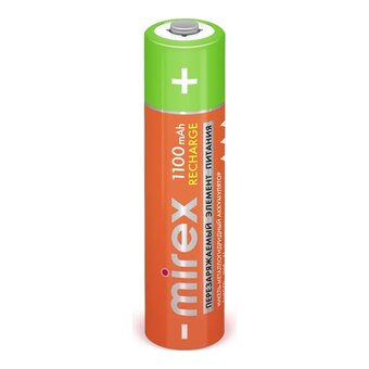  Аккумулятор Mirex Ni-MH HR03/AAA 1100mAh 1,2V (23702-HR03-11-E2) 2 шт 