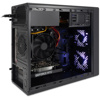  ПК IRU Tactio 310H6SEA (2164590) MT i5 14400F (2.5) 16Gb SSD512Gb RTX5050 8Gb без ОС GbitEth 500W черный (RUS) 
