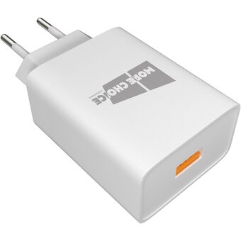  СЗУ More choice NC52QCm 1USB 3.0A QC3.0 с кабелем USB+micro USB White 