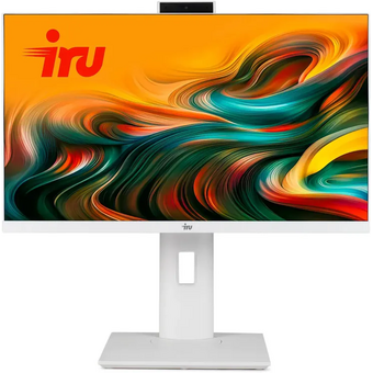  Моноблок IRU Tactio 23IW (2180456) 23.8" Full HD i5 1235U (1.3) 16Gb SSD512Gb Iris Xe без ОС GbitEth WiFi BT 65W Cam белый 1920x1080 RUS 