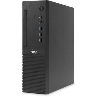  ПК IRU 310SC (2140085) SFF i3 13100 (3.4) 8Gb SSD256Gb UHDG 730 Windows 11 Pro GbitEth 200W черный 