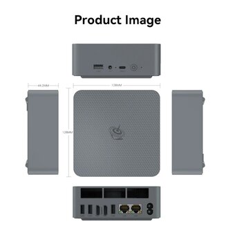  Мини ПК Beelink BL/EQR7- LP/7735HS/24G/1TB/Milky Grey 