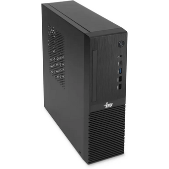  ПК IRU 310SC (2140085) SFF i3 13100 (3.4) 8Gb SSD256Gb UHDG 730 Windows 11 Pro GbitEth 200W черный 