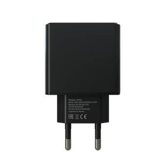  СЗУ More choice NC61a 1USB+1Type-C 3.0A PD20W+QC3.0 быстрая зарядка для Type-C Type-C Black 