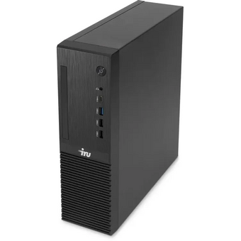  ПК IRU 310SC (2140085) SFF i3 13100 (3.4) 8Gb SSD256Gb UHDG 730 Windows 11 Pro GbitEth 200W черный 