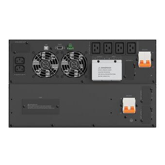  ИБП CBR Essence ESN-6000 RT Online 6000 (ESN-6KRT-6I-LCHERSC) VA/6000 W, Rack, 2 x C13, 4 x C19, 1 x TB + SA50, LCD, HID-USB, RS232, EPO, SNMP slot 